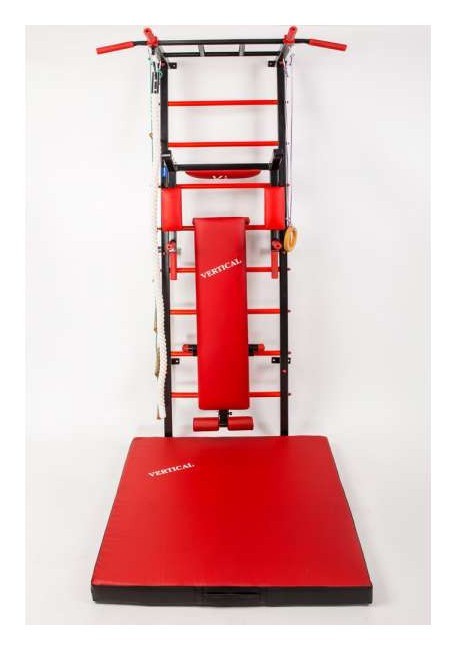 Акція! Шведська стінка RN-Sport RED + навісний набір, укр, укр