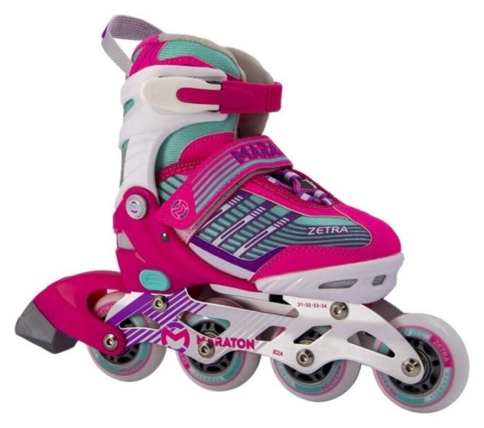 Ролики Maraton Zetra L (39-42) (Рожевий), укр, укр