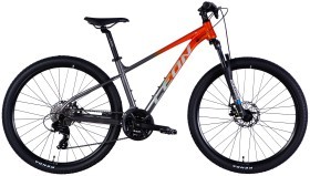 Велосипед AL 27,5" Leon XC 105 DD CS рама-16" оранжевый с серебристым 2025
