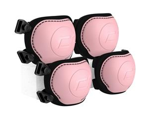 Комплект защитный детский Scoot and Ride, розовый, для ребенка XXS, до 25 кг.