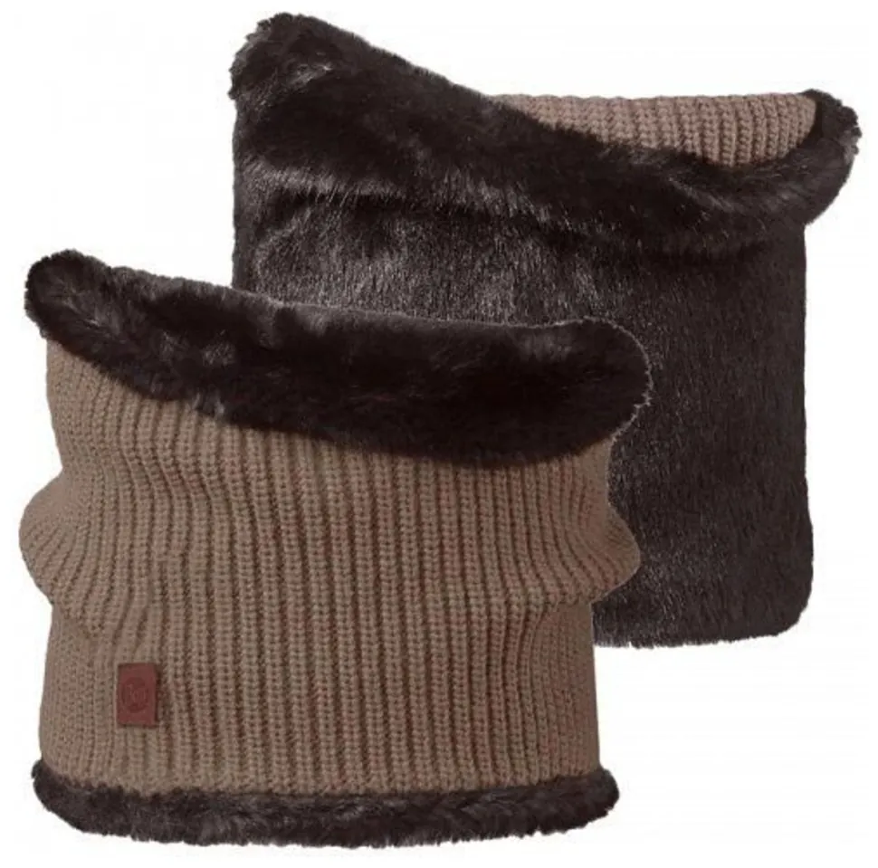 Шарф-труба Buff Knitted Collar Adalwolf, Brown Taupe (SHM_BU 1883.316.10)