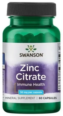 Zinc Citrate 30 mg - 60caps