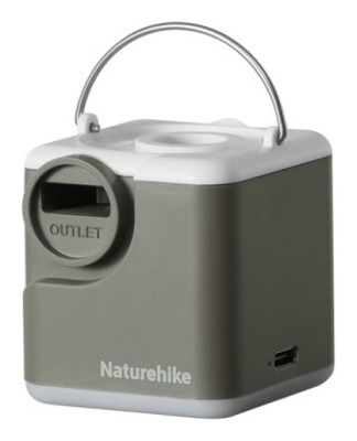 Багатофункціональний повітряний насос-ліхтар Naturehike CNK2550ZM012, зелений