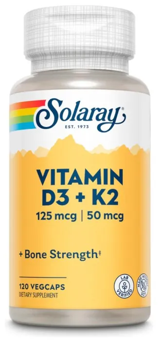 Vitamin D-3 & K-2 - 120 vcaps