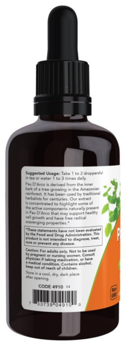 Pau D'Arco Extract Liquid - 59ml (2oz)
