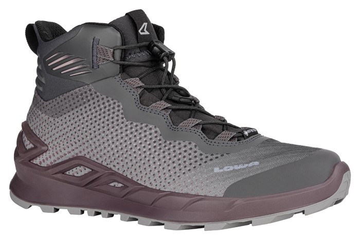 Ботинки LOWA Merger GTX MID для женщин rose-black