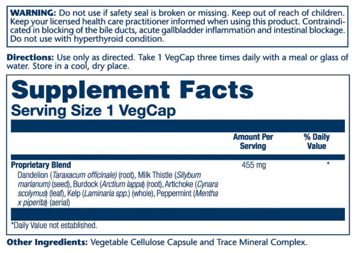 Liver Blend SP-13 - 100 vcaps