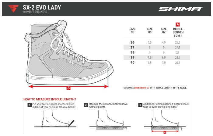 Моточеревики Shima SX-2 EVO LADY Blue