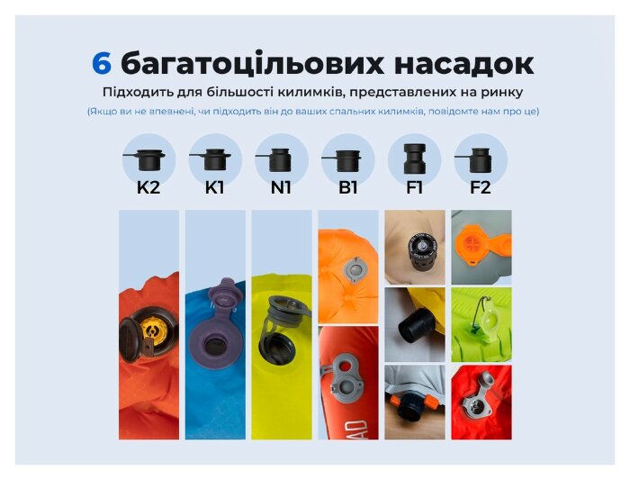 Портативний міні-насос Flextail Zero Pump, чорний