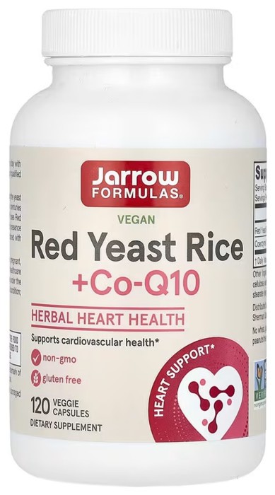 Red Yeast Rice + Co-Q10 600mg - 120 vcaps