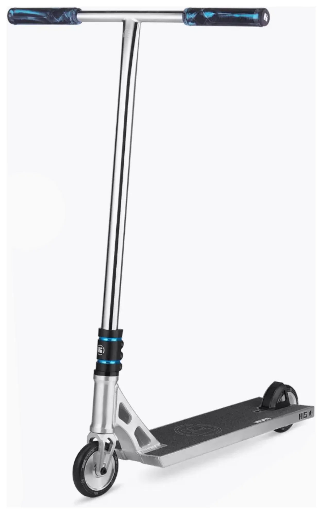 Самокат трюковий Hipe H6 Silver/Blue (410609)