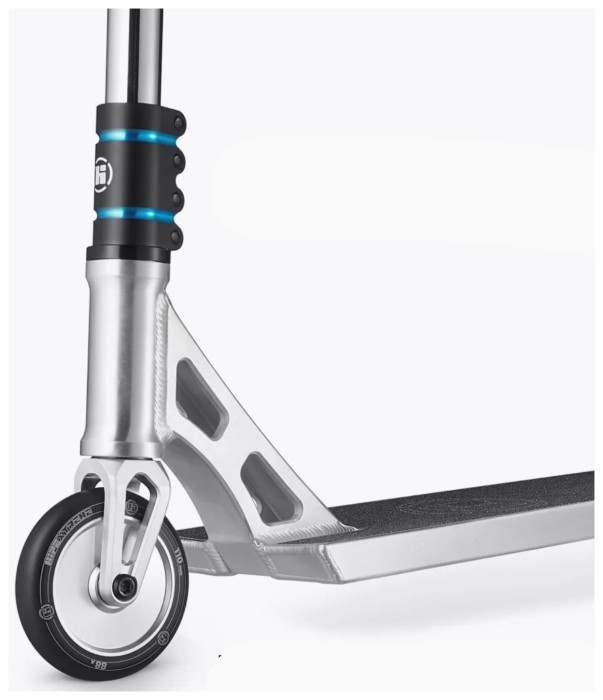 Самокат трюковый Hipe H6 Silver/Blue