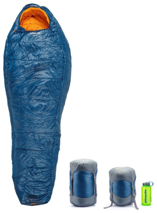 Спальный мешок Pinguin Spirit (-5/-12°C), 185 см - Right Zip, Blue (PNG 232257) 2020