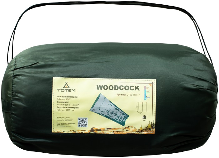 Спальный мешок Totem Woodcock одеяло правый olive 190/73 UTTS-001