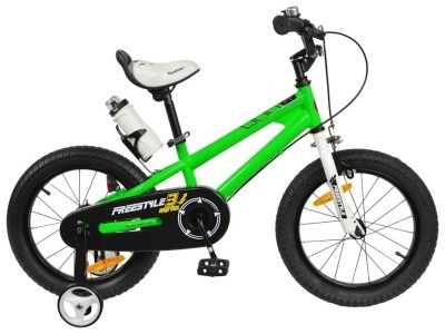 Велосипед RoyalBaby FREESTYLE 16", OFFICIAL UA, зеленый