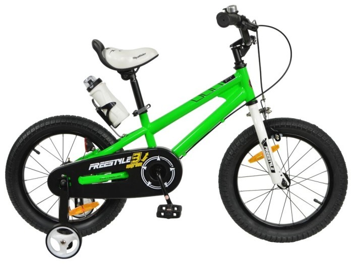 Велосипед RoyalBaby FREESTYLE 16", OFFICIAL UA, зелений, укр, укр