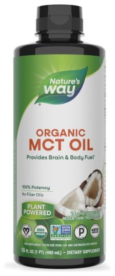 100% Organic MCT Oil - 16 oz (До 09.26)