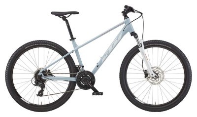 Велосипед KTM Penny LANE 272 27.5" рама S/38, Голубой (бело-коралловый), 2022