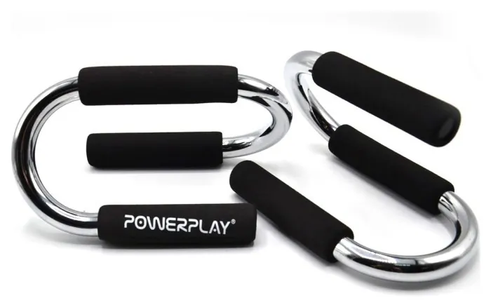 PowerPlay 4318 Push-Up Bars Stell металеві (S-подібні)