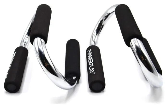 PowerPlay 4318 Push-Up Bars Stell металеві (S-подібні)