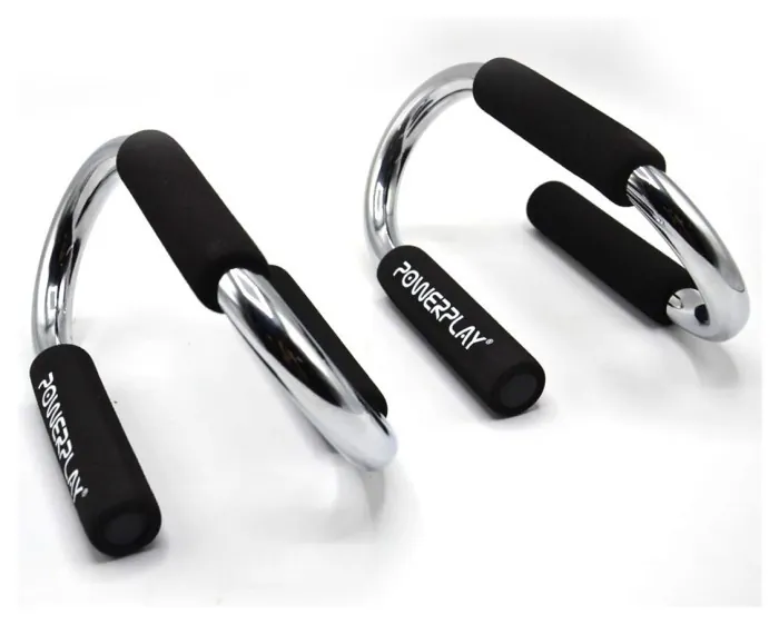 PowerPlay 4318 Push-Up Bars Stell металеві (S-подібні)