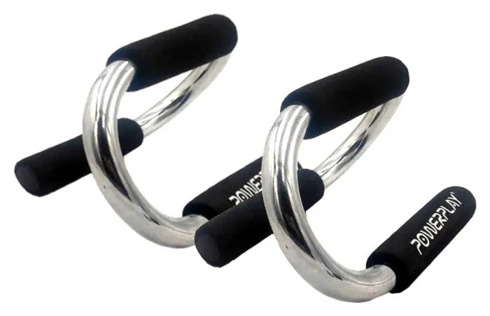 PowerPlay 4318 Push-Up Bars Stell металеві (S-подібні)