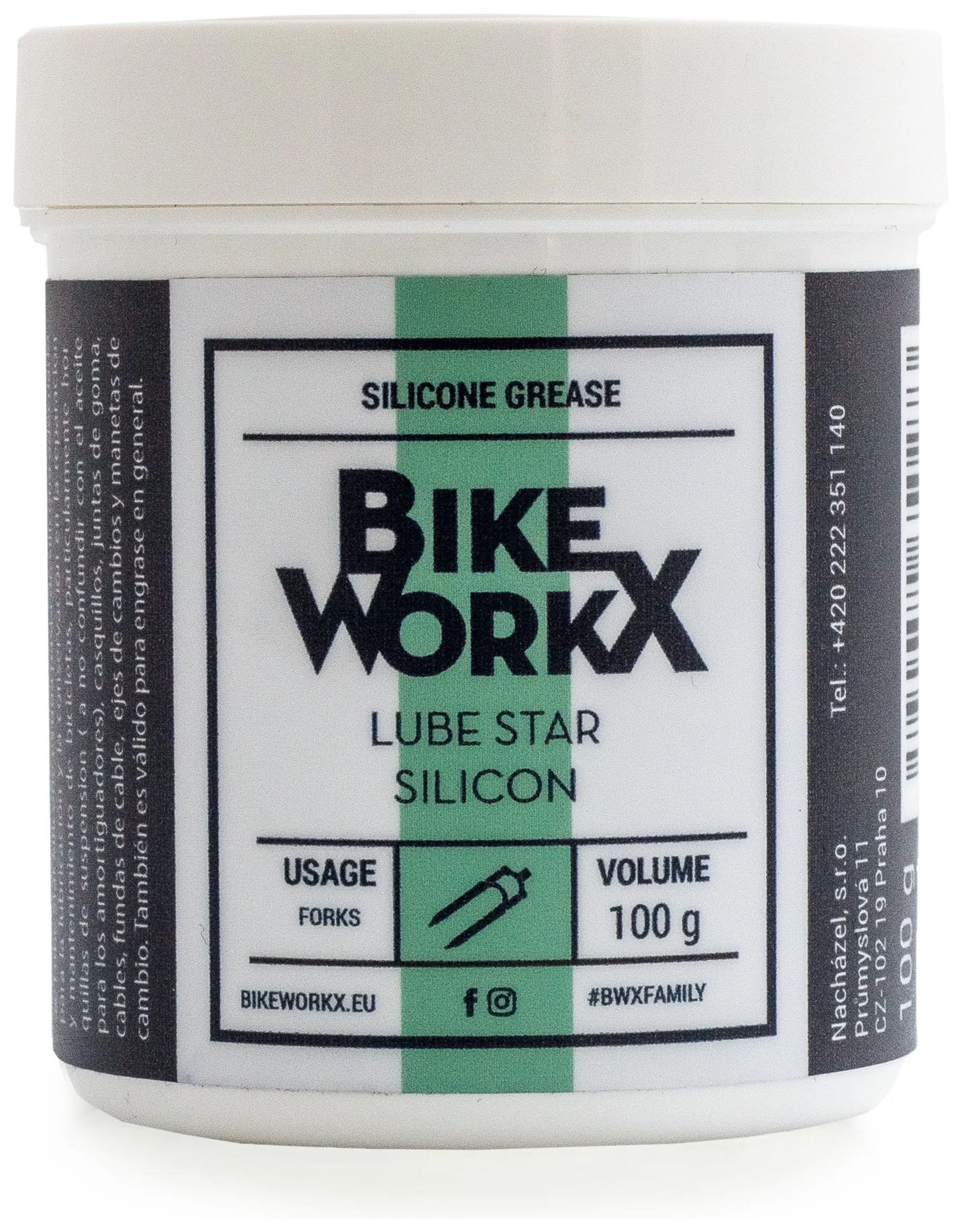 Густе Мастило BikeWorkX Lube Star Silicon банка 100 г. (OBOD_SILICONE/100)