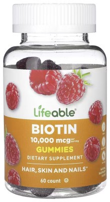 Biotin 10,000 mcg - 60 gummies (До 03.27)