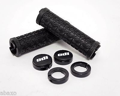 Гріпси ODI SDG LOCK-ON GRIPS Black w/Purple Clamps (чорні з фіолетовими замками)