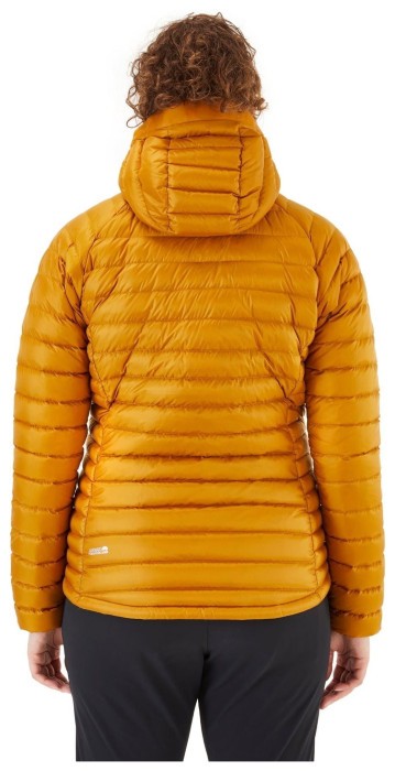 Легкий жіночий пуховик Rab Microlight Alpine Jacket Wmns, Orion Blue/Citadel, 10