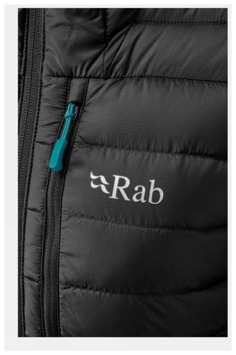 Легкий жіночий пуховик Rab Microlight Alpine Jacket Wmns, Orion Blue/Citadel, 10