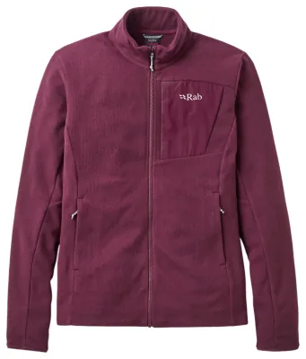 Женская кофта Rab Tecton Jacket Wmns, Mulberry, M