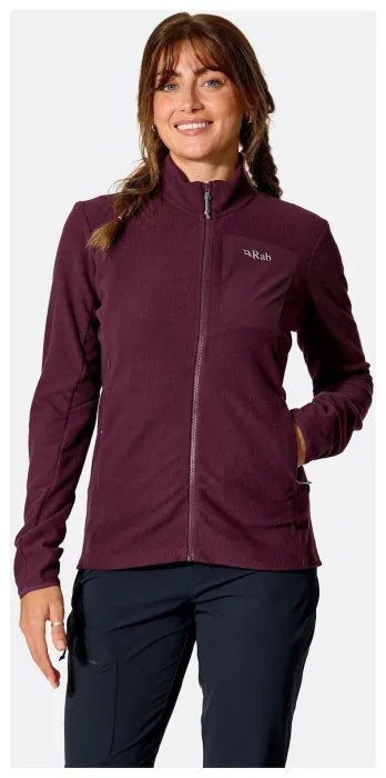 Женская кофта Rab Tecton Jacket Wmns, Mulberry, M