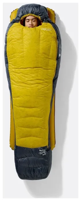 Спальний мішок Rab Neutrino (-6°C) Left Zip, Regular, Graphene/Dark Pollen