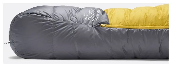 Спальний мішок Rab Neutrino (-6°C) Left Zip, Regular, Graphene/Dark Pollen