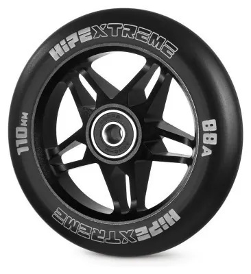 Колесо для трюкового самоката Hipe H3 110мм, Black/Black PU