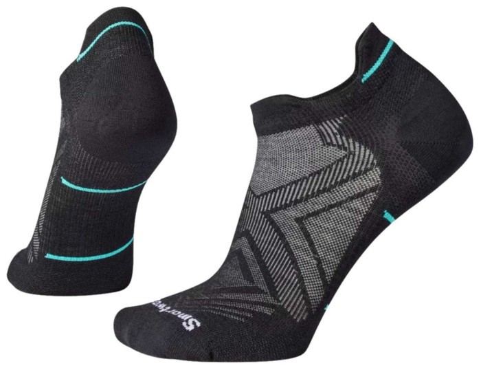 Носки женские Smartwool Women's Run Zero Cushion Low Ankle, Black, S