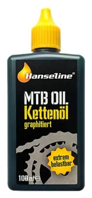 Масло для цепи Hanseline MTB-Oil Графит, 100 ml