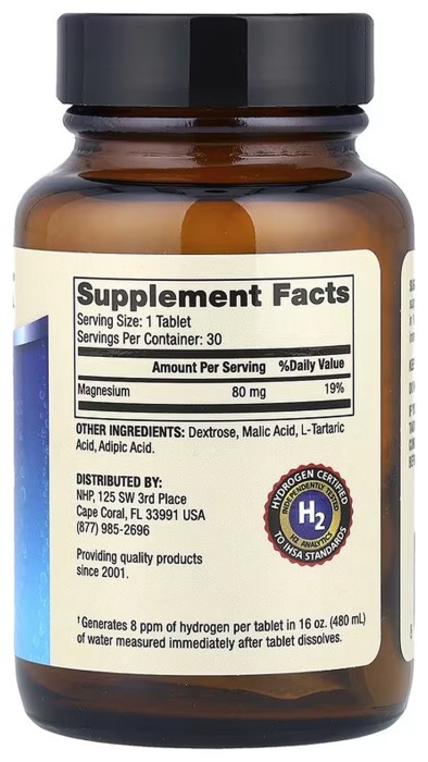 H2 Molecular Hydrogen 30 Day - 30 tabs