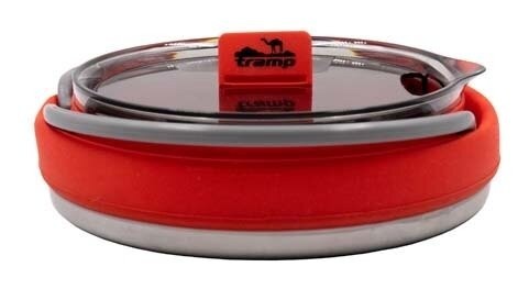Чайник TRAMP силиконовый с металлическим дном 1л, Терракотовый