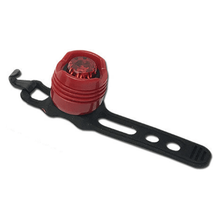 Ліхтар ROU задній 1 діод алюмінієвий, червоний (без батарейок), укр, укр