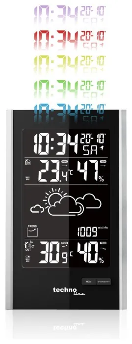 Метеостанция Technoline WS9060 Black/Silver (WS9060)