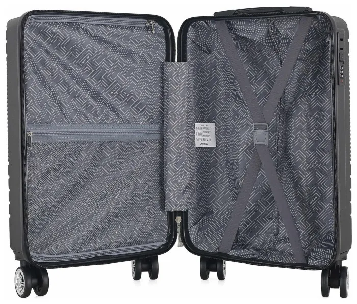 Валіза Semi Line 20" (S) Black (T5789-1)