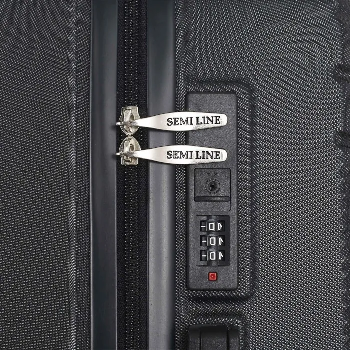 Валіза Semi Line 20" (S) Black (T5789-1)