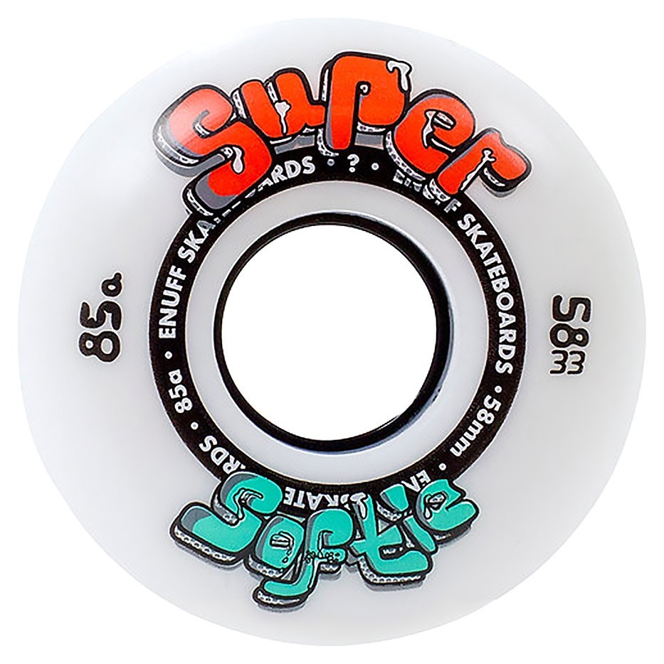 Колеса Enuff Super Softie 58 mm white, укр, укр