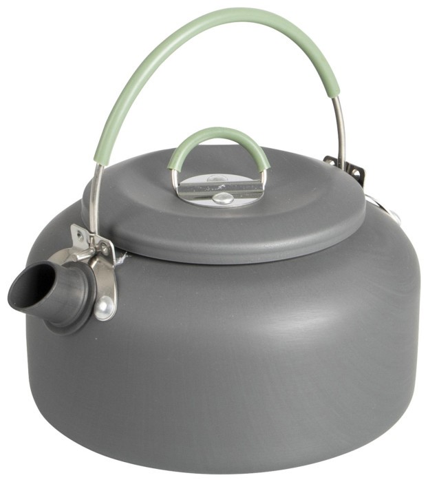 Набор посуды Bo-Camp Explorer XL 4 Pieces Hard Anodized Grey/Green (2200249)