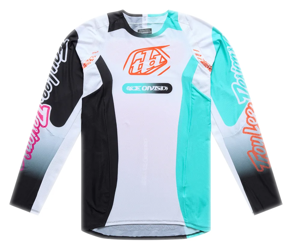Мото джерсі TLD SE PRO JERSEY; SEVER [WHITE / TEAL] XXL (OBOD_301058006)