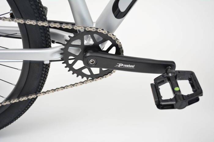 Велосипед Oskar Phantom 27.5" 16" светло-серый матовый 2026