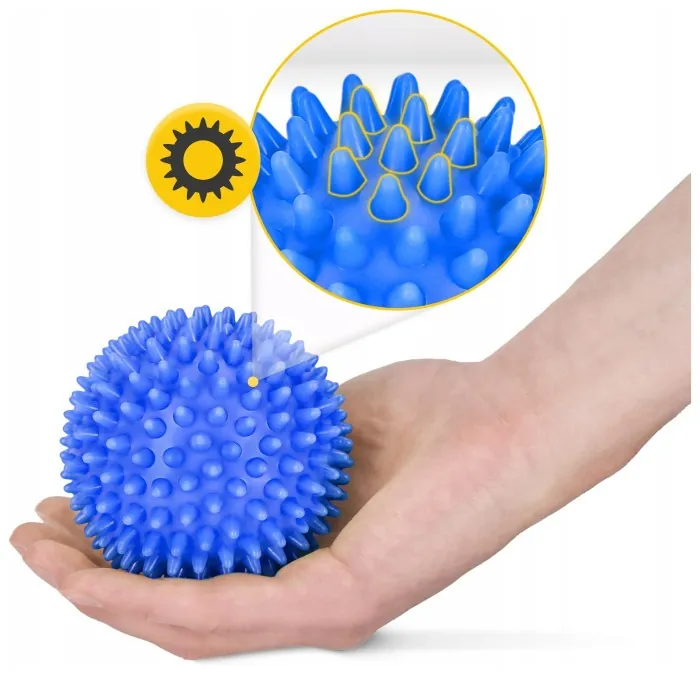 Массажный мяч с шипами 4FIZJO Spike Ball 8 см (P-5907739311405)