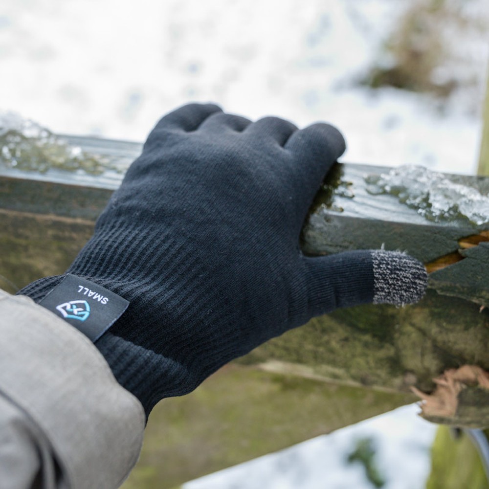 Перчатки водонепроницаемые Dexshell ThermFit 3.0 Gloves, черные, размер L